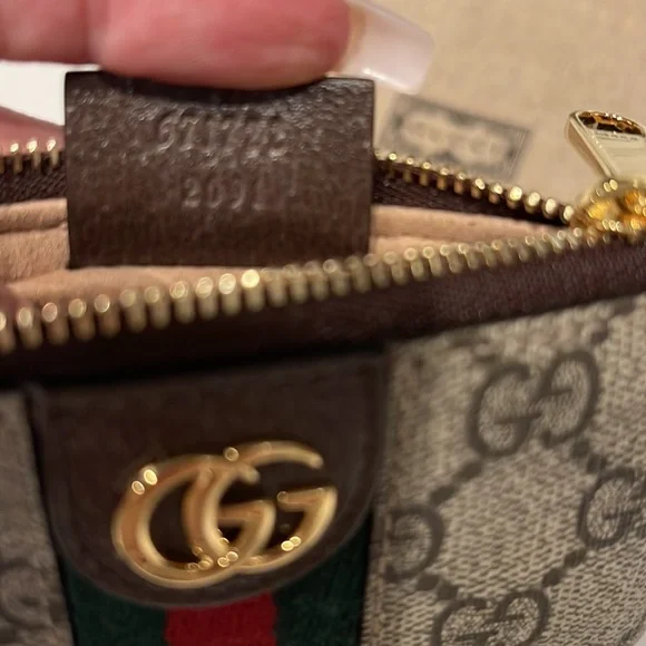 NWOT Gucci Ophidia Coin Pouch With Key Chain - Picture 4 of 11